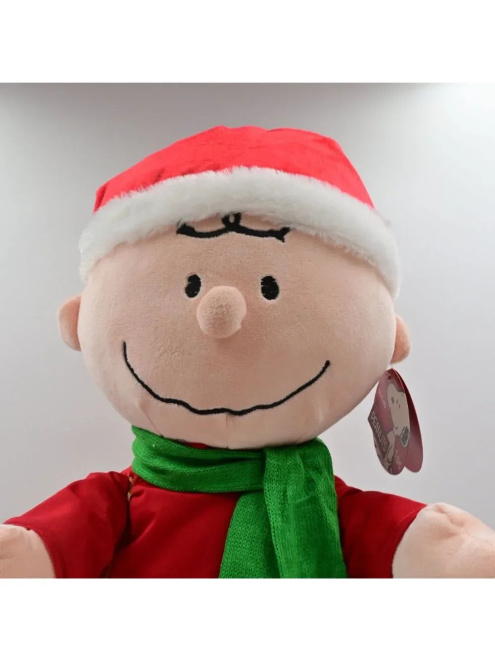 Gemmy Peanuts Charlie Brown Christmas Plush Door Greeter Ice Skates 22
